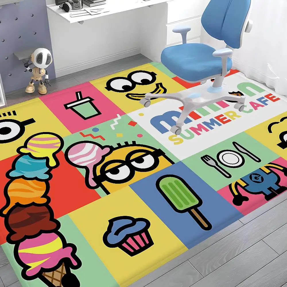 Classic Movie M-Minion Bathroom Mat Kids Room Bedroom Decoration Balcony Anti-Slip Doormat Living Room Welcome Rug
