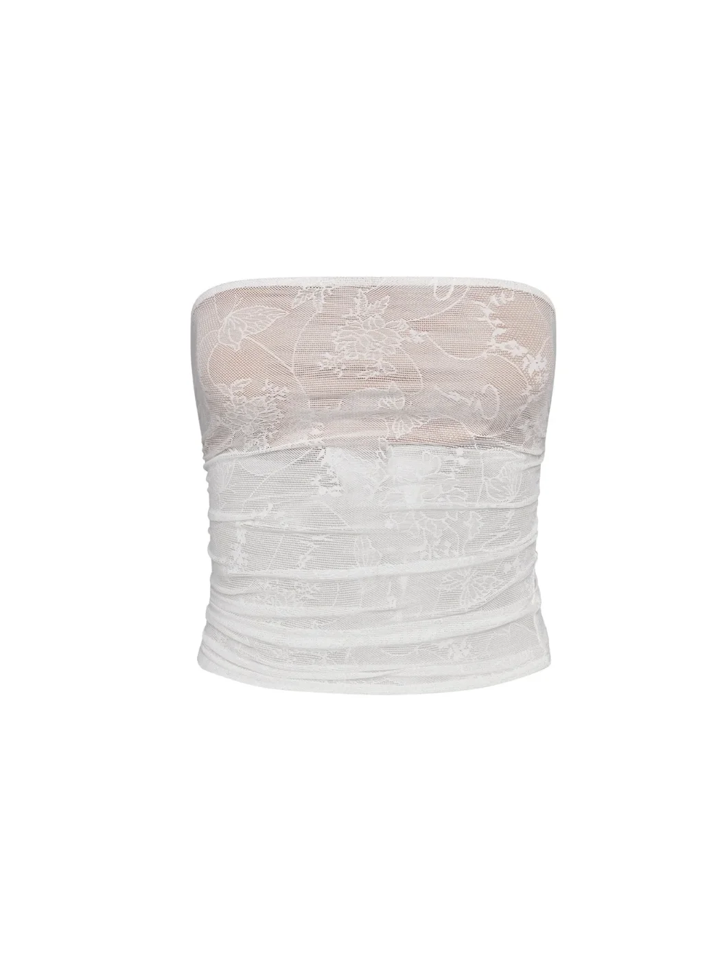 

Сексуальный прозрачный кружевной топ с полым принтом, эластичный сетчатый топ-труба, женский уличный топ, облегающий, однотонный, Brtte