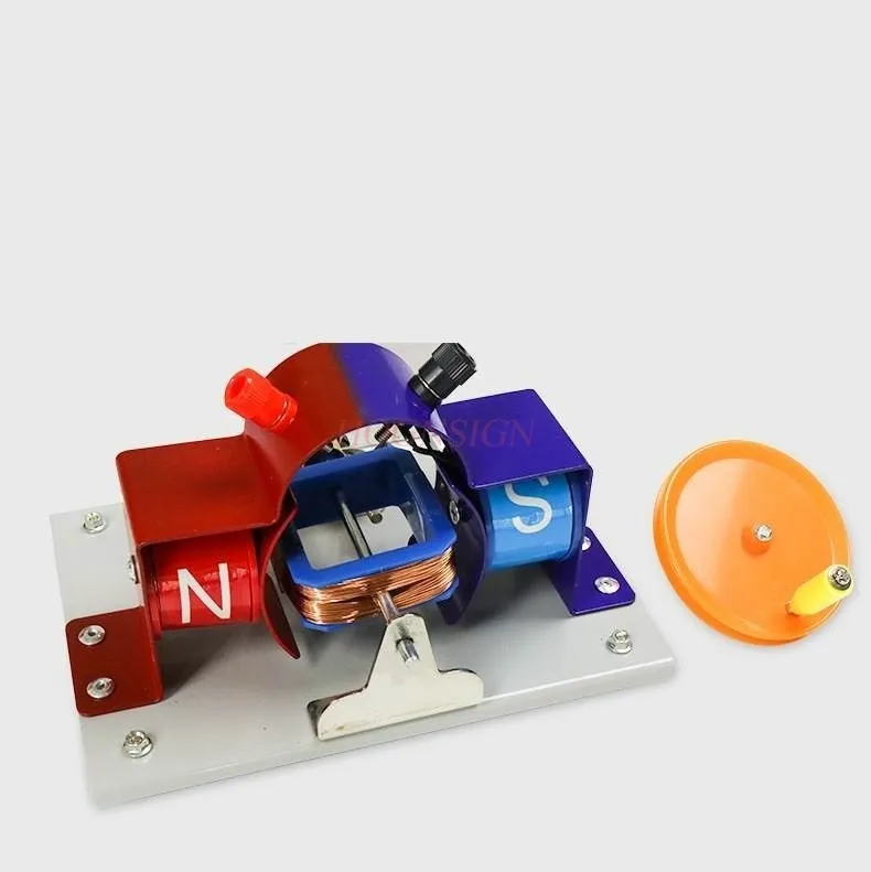 physics electromagnetic model teaching equipment   Motor principle demonstrator, electric motor power generation