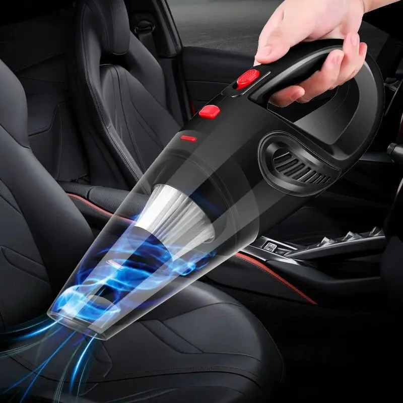 

Portable Wireless Vacuum Cleaner, Strong Suction, Rechargeable Handheld Vacuum Cleaner, Suitable for Cars, Pet Hair