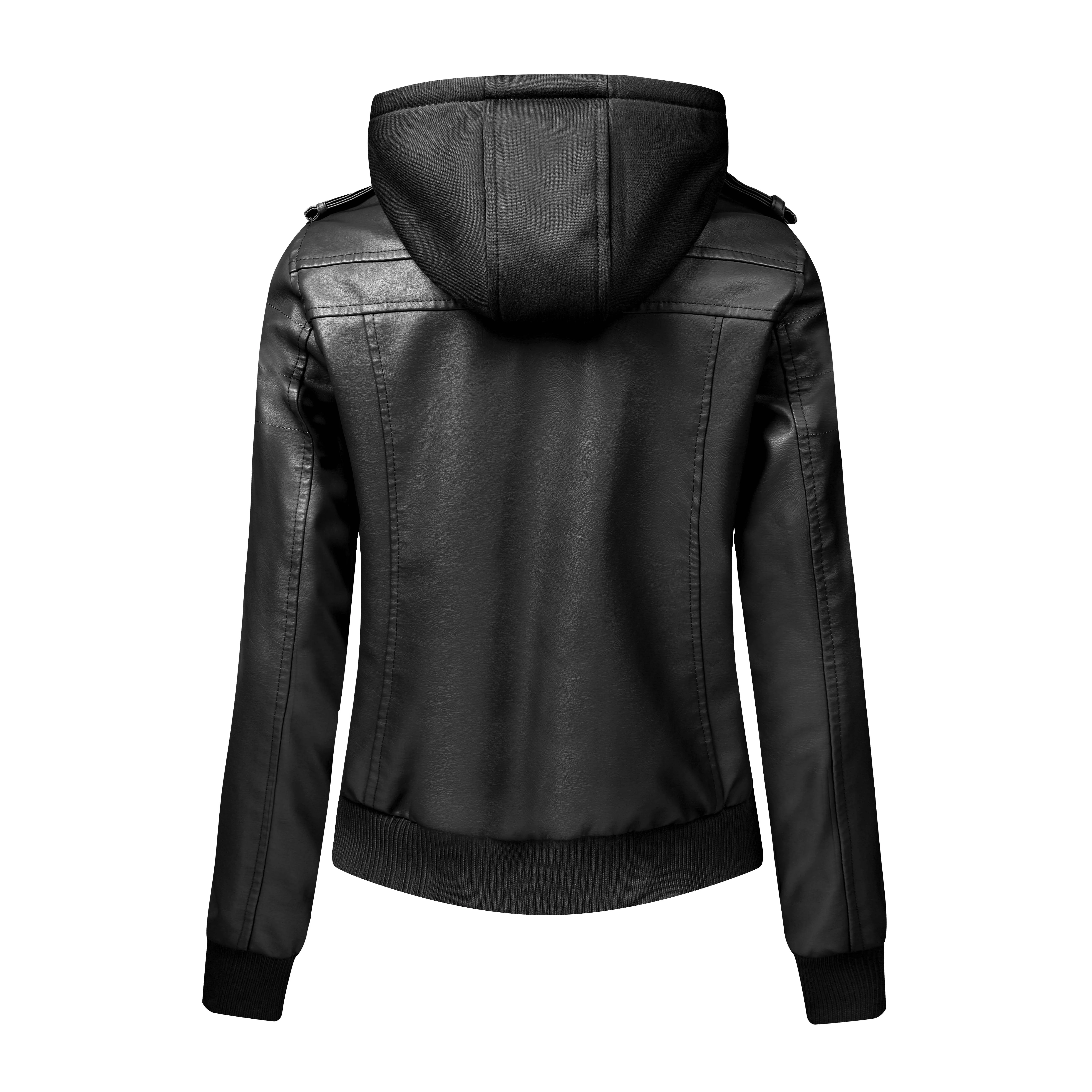 Spring and Autumn Season Women - Riding Jacket Leather review and price