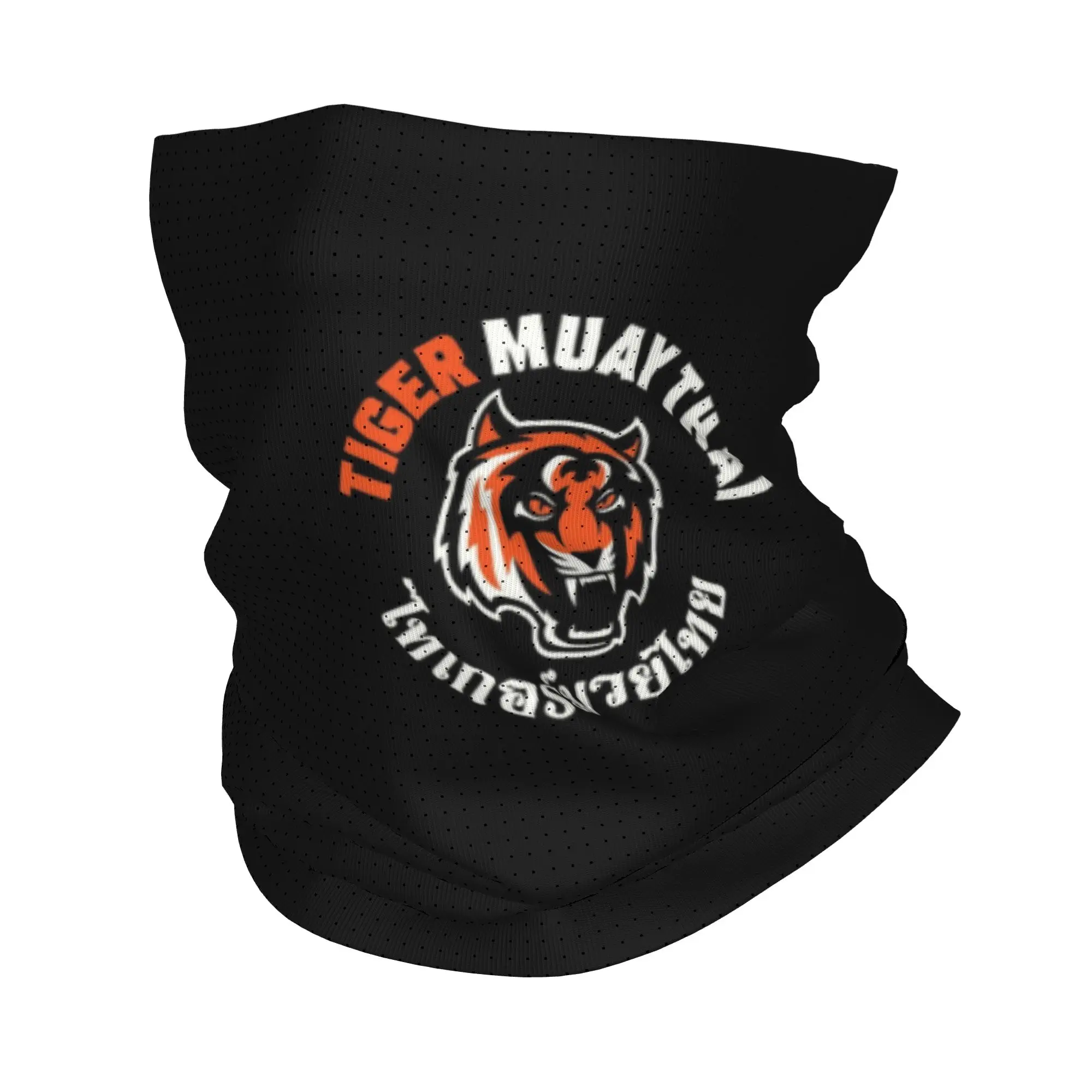 

Custom Tiger Muay Thai Bandana Neck Gaiter UV Protection Face Scarf Cover Thailand Boxing Fighter Headwear Tube Balaclava