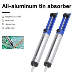 Aluminium Tin Solder Sucker Desoldering Gun Pump Remover Suction Removal Device Tool Rated Soldering Iron Pen Vacuum Iron Remova