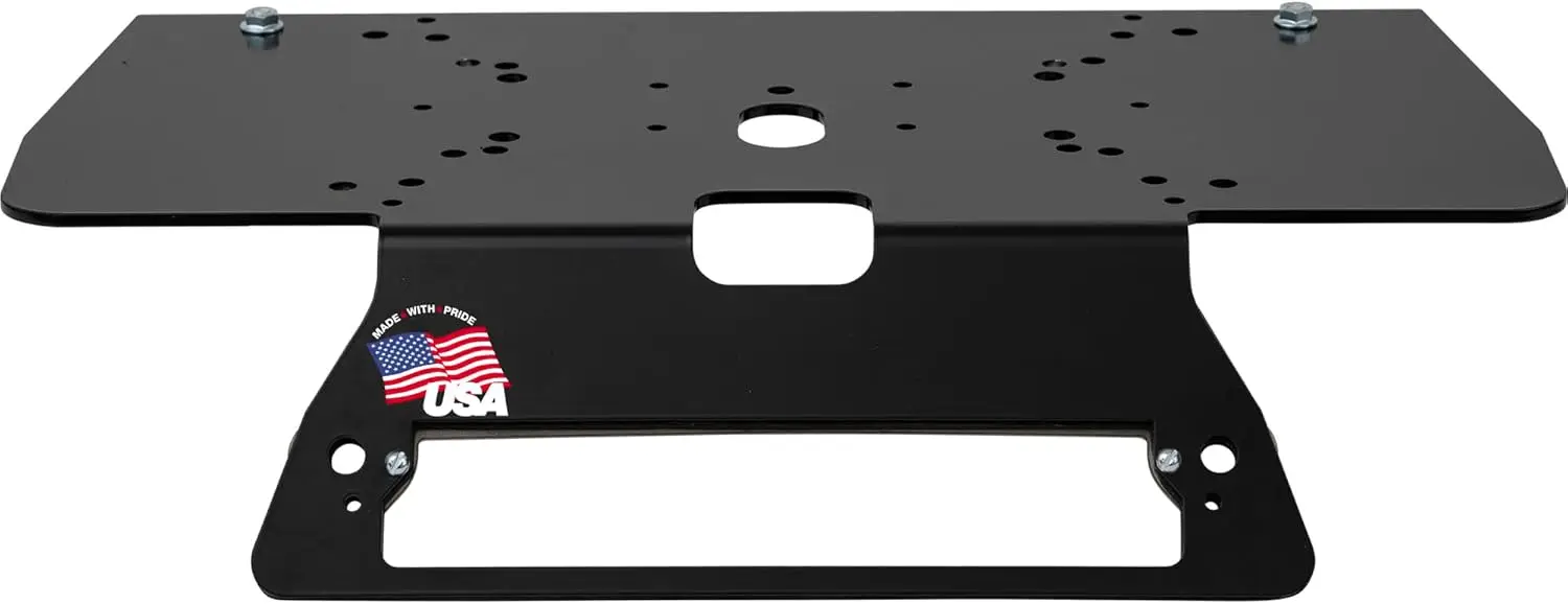 

Drill-Free Light Bar Cab Mount for GMC/Chevy 1500-3500 Work Cab (2020+), No-Drill Aluminum Bracket, 30 lb Capacity, Truck