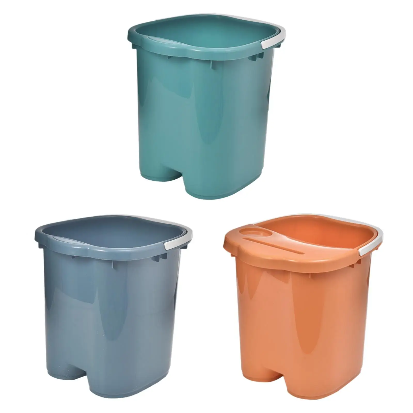 Feet Washing Bucket with Massage Dots Foot Soaking Bucket Massage Bath for Pedicure Home Use SPA Feet Relaxation Women Men