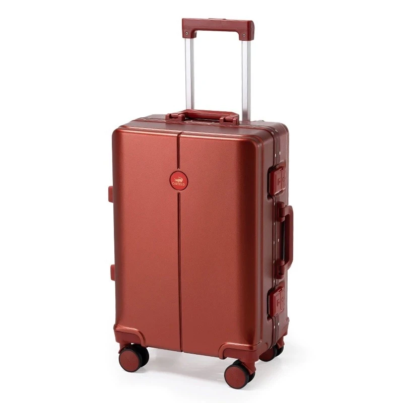 New 20"22"24"26"Inch Women Solid color brand Rolling Luggage Men Fashion Trolley Suitcase Universal wheel Travel borading box