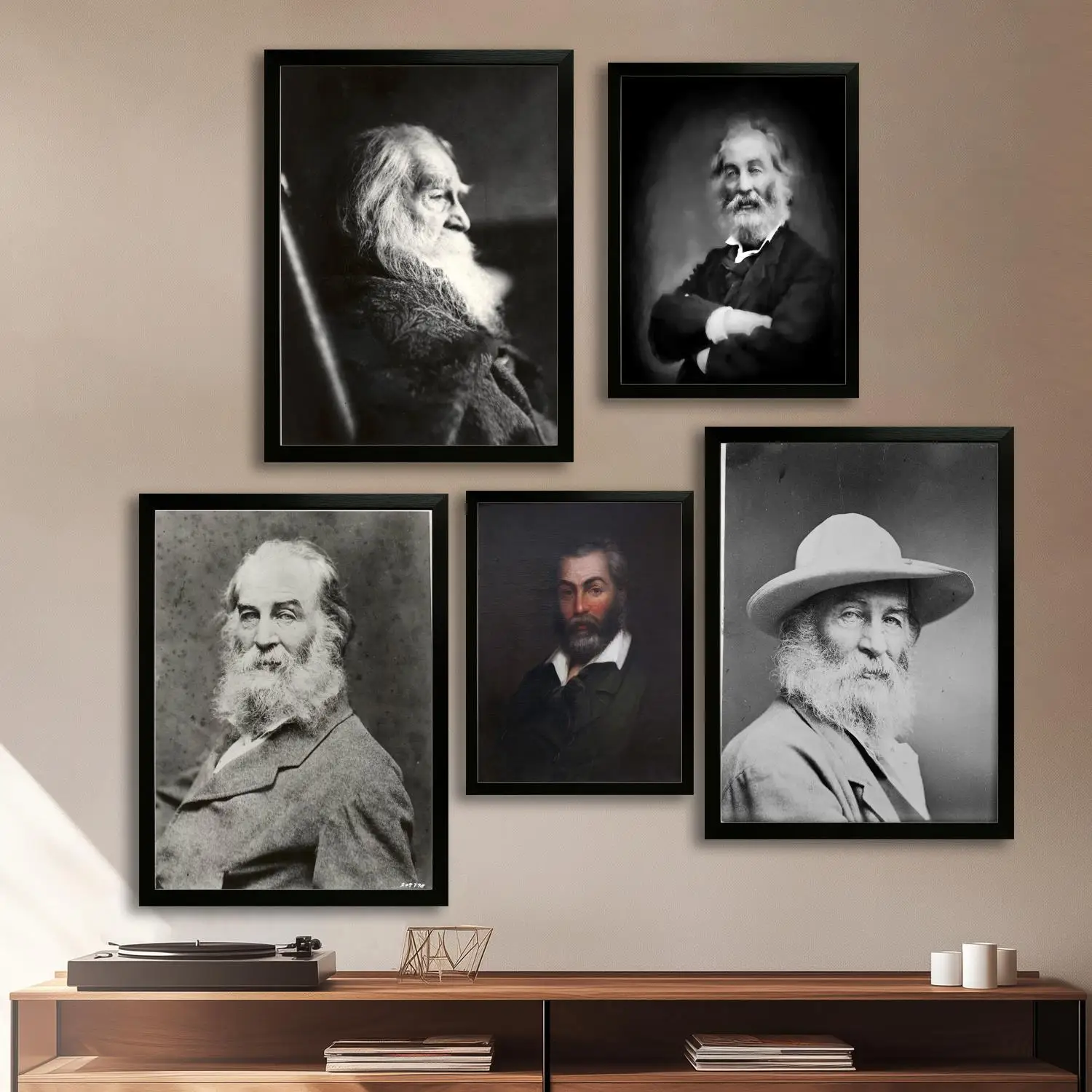 walt whitman poet Canvas Art Poster, Wall Art, Picture Print, Modern Family, Bedroom Decor, Posters,Decorative painting