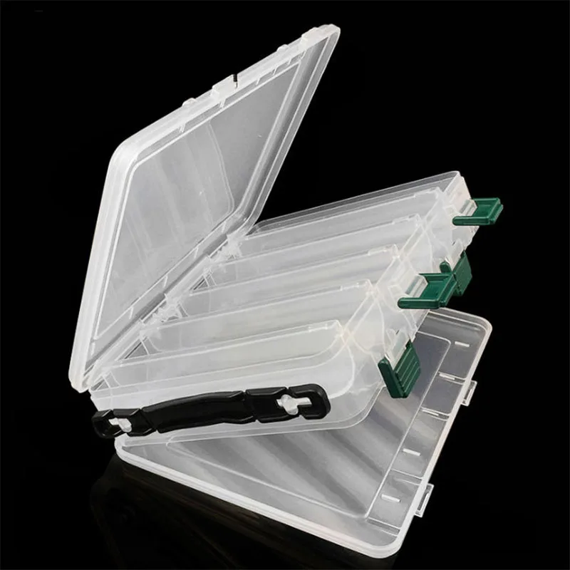 WEIHE Anzuelos de plástico para señuelos de doble cara – Caja aparejos - imagen 3