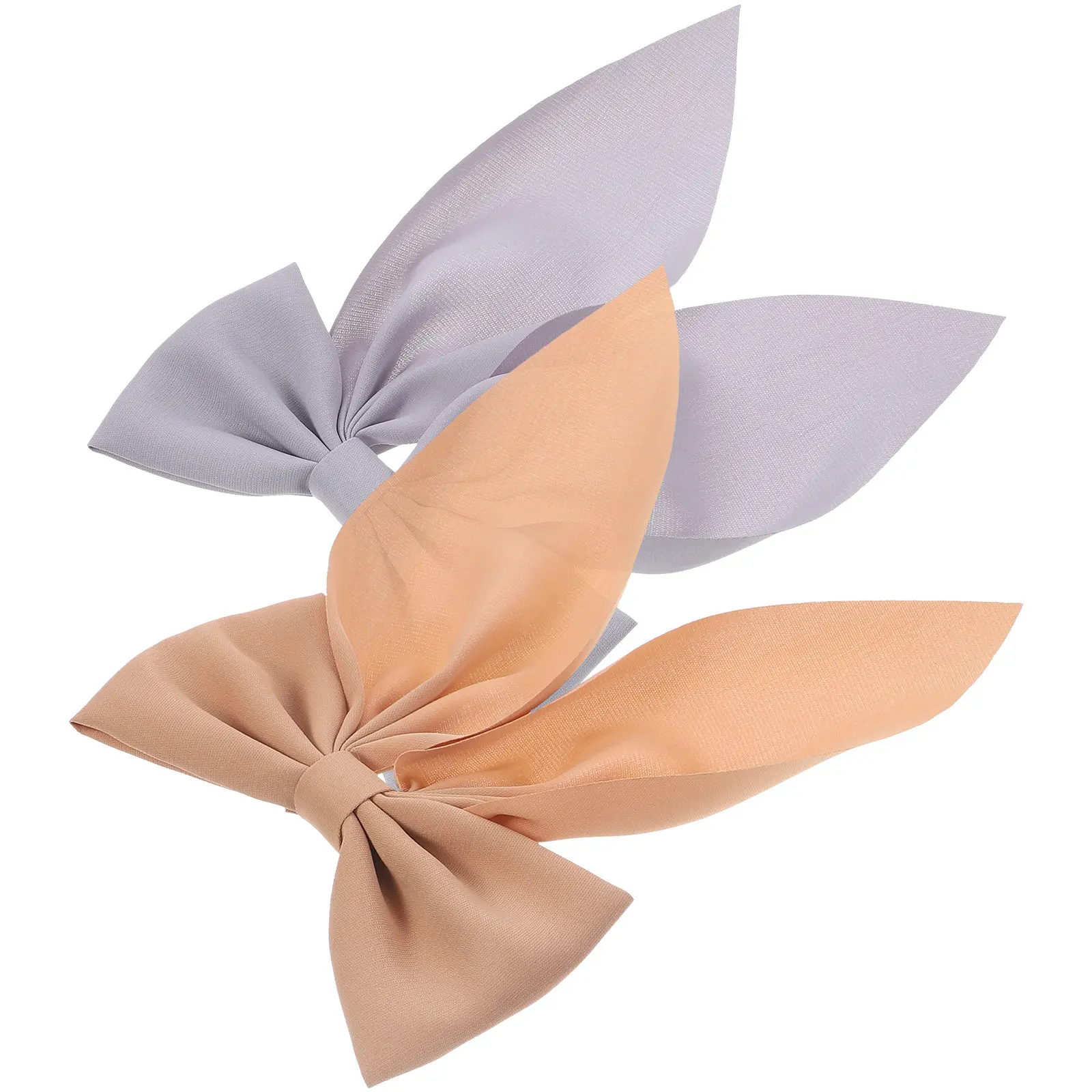 

2 больших заколки-банта для девочек: простой и элегантный дизайн, не выцветают и не ломаются, милые ленты для волос на день рождения и выпускной