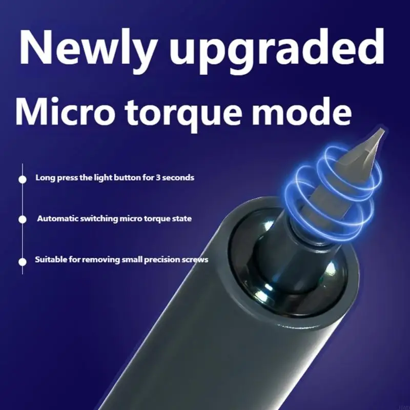 Screwdriver 28 Accessories USB Powered Ergonomic Design Portable Tool JOMD