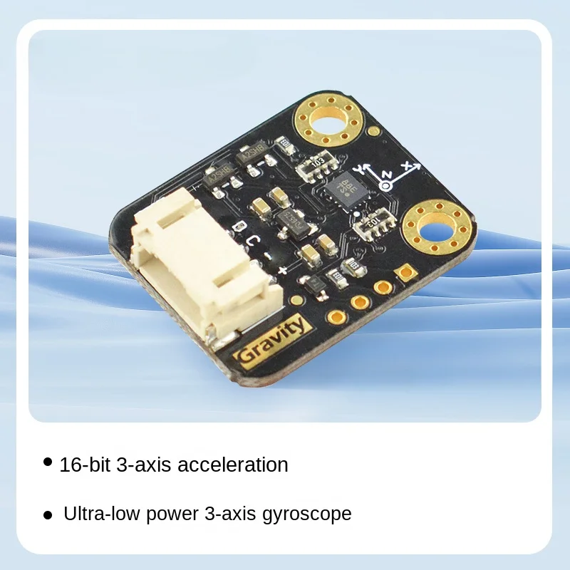 Gravity: BMI160 6-axis inertial motion sensor