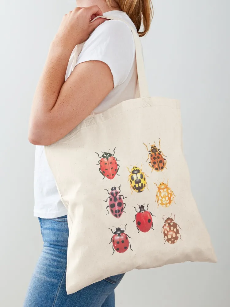 

Ladybug species Tote Bag Women's shopping bag Canvas Big bag women Cloth bags