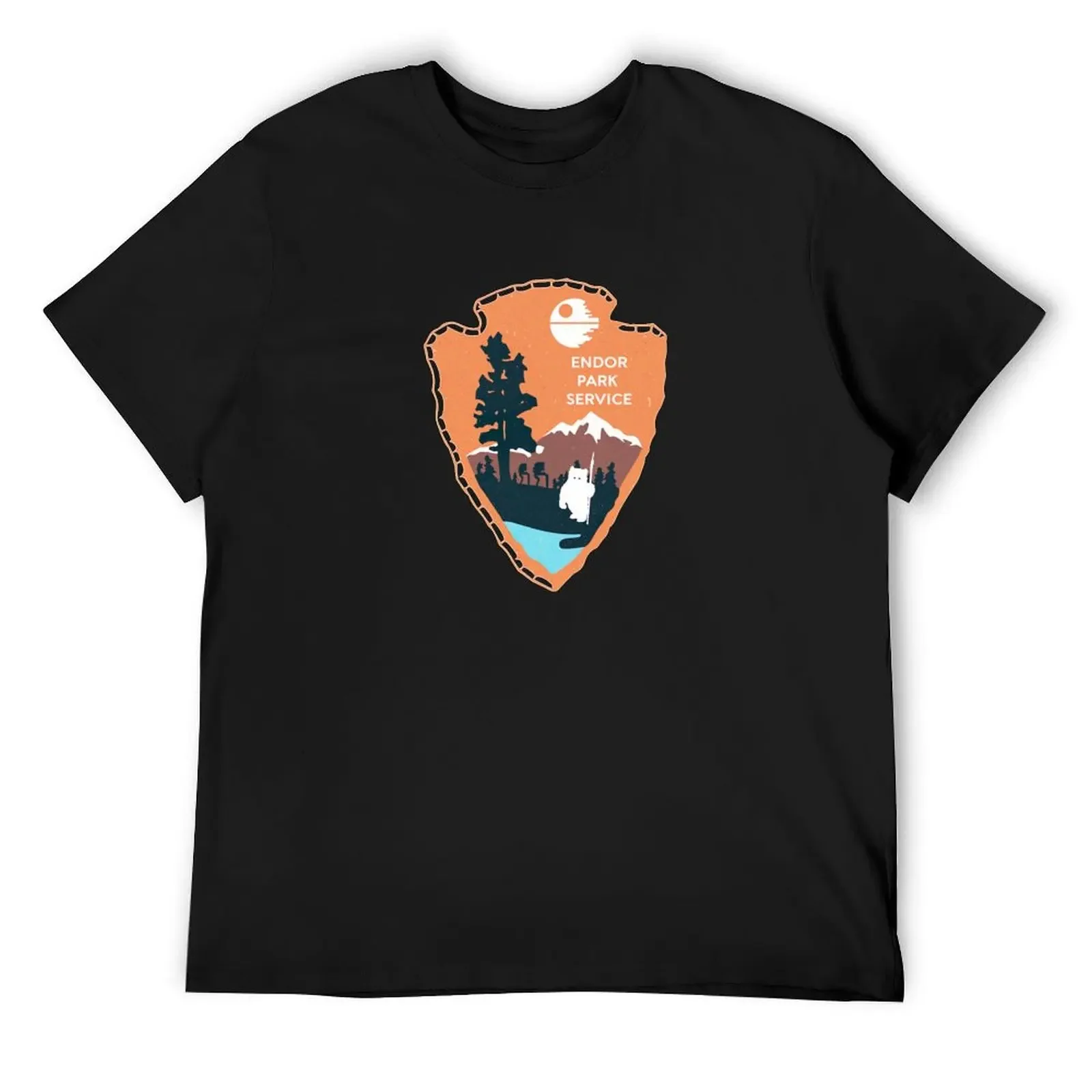 Endor National Park Service moi T-Shirt street wear graphic t shirts anime shirts men
