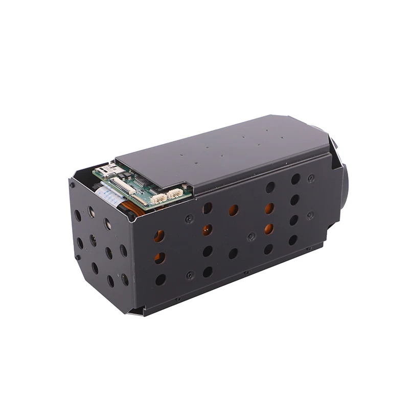 Long range detection 8MP 52x optical zoom IP output camera module