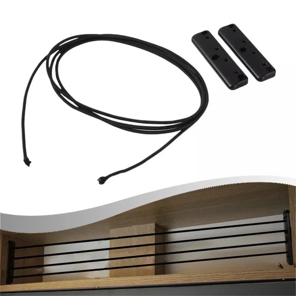 Auto- und Wohnmobil-Schrank-Organizer: Elastisches Gepäcknetz mit Anti-Fall-Gitter