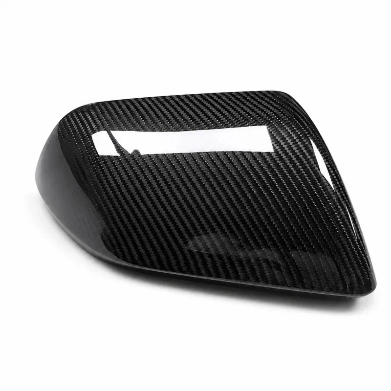 High Quality Lightweight Anti Scratch Carbon Fiber Side Mirror Cover Caps Fit Mustang 2024+ view 6