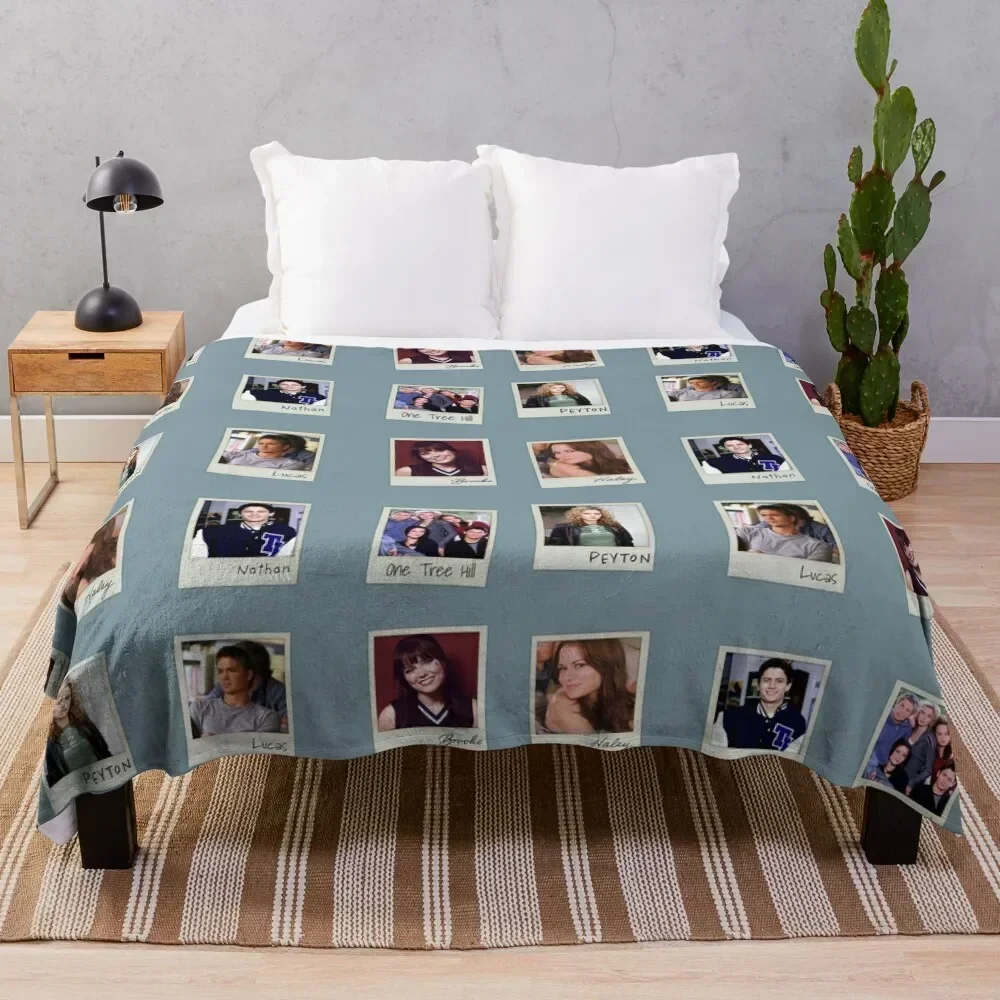 One Tree Hill Polaroids Pack of 6 Throw Blanket manga Heavy For Decorative Sofa Thermals For Travel Blankets