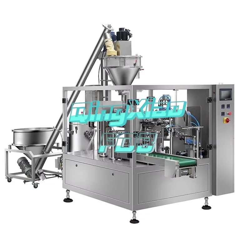 Custom Stand Up Pouch Making Machine Grease Resistance Oily Food Snack Packaging Automatic Pouch Forming Equipment IndustrialFOB