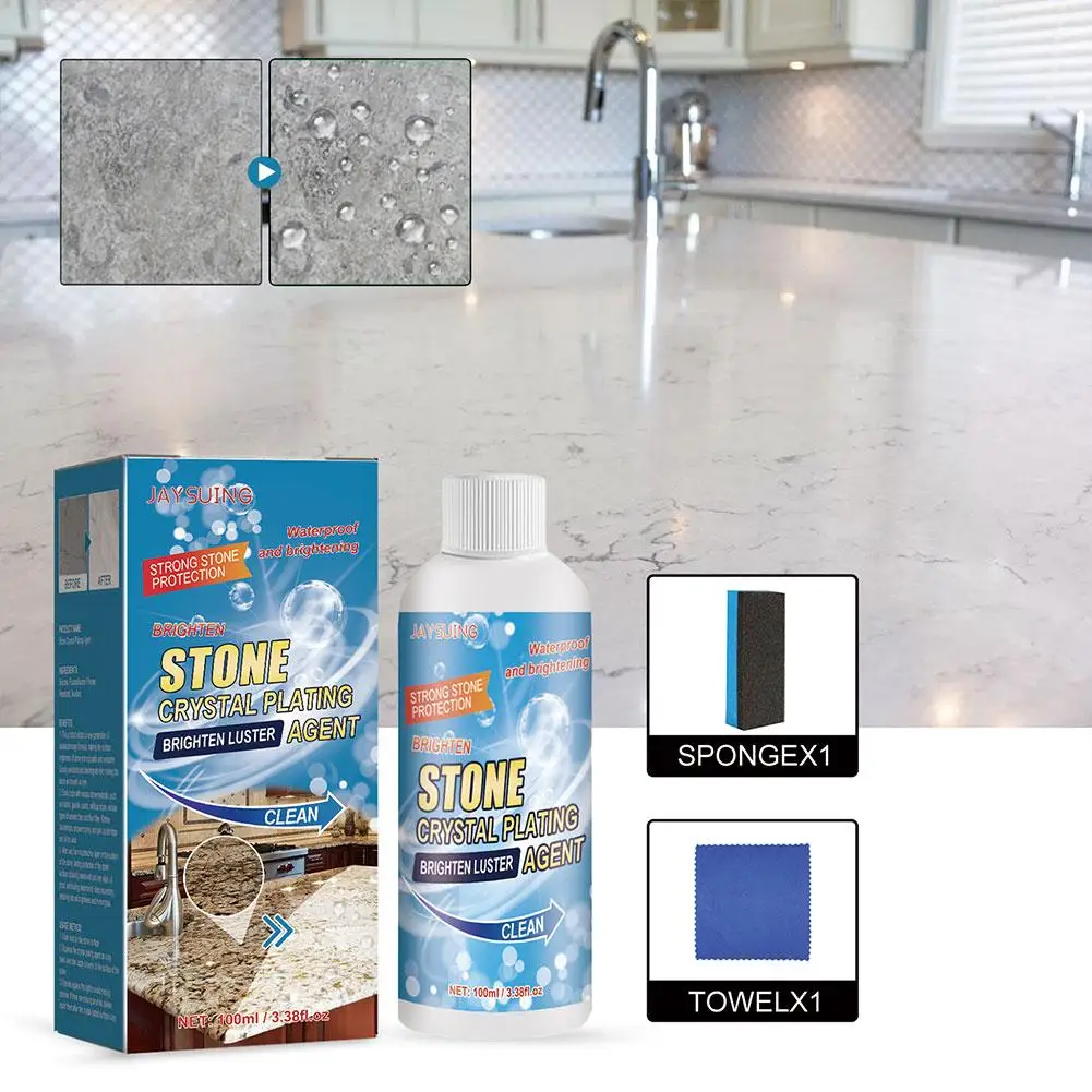 

Stonework Polishing And Coating Agent,stone Crystal Anti-corrosion Quartz Countertop Agent Plating Tile Marble Q0n5