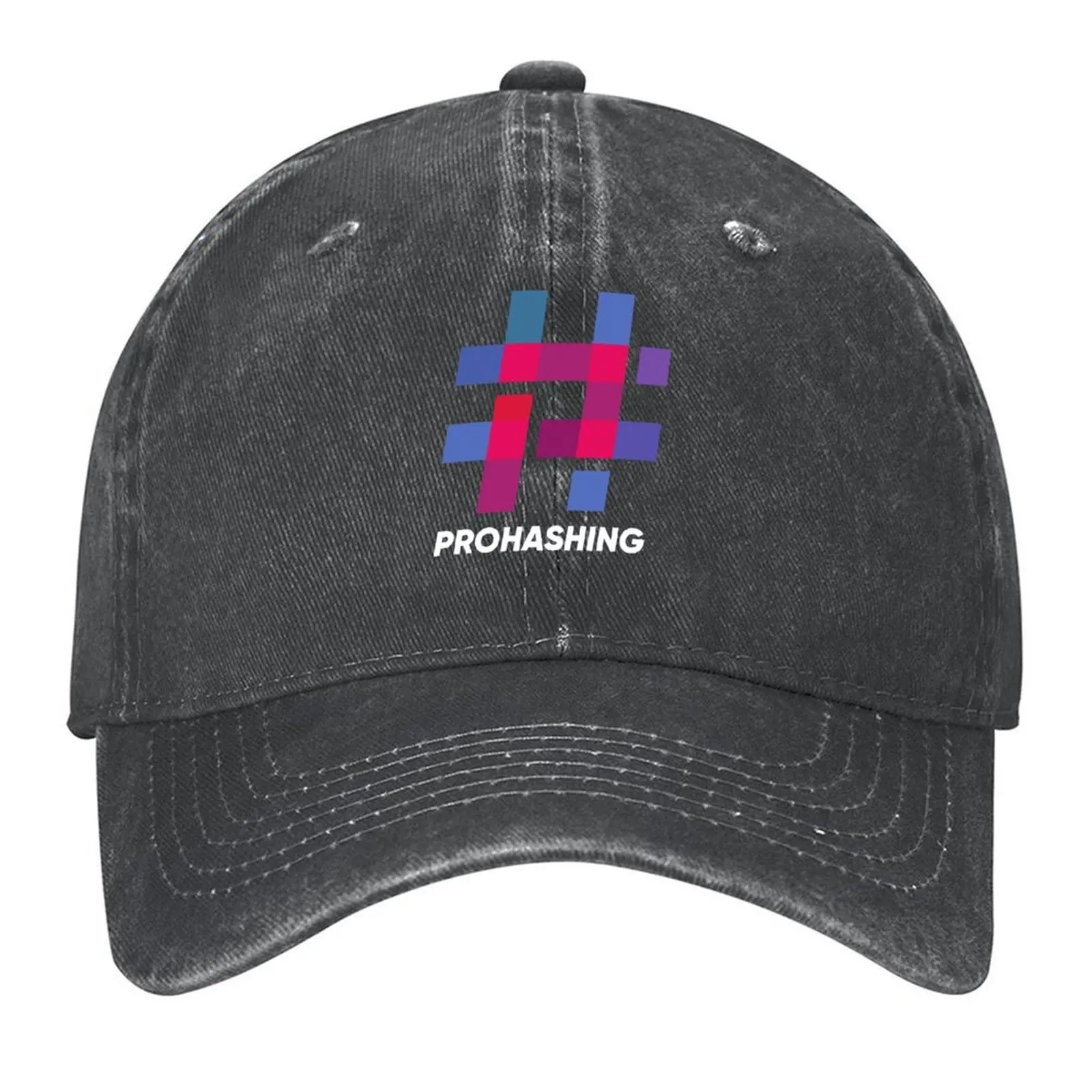 

PROHASHING logo (midnight) Baseball Cap custom Hat Cosplay summer hat Dropshipping For Man Women's