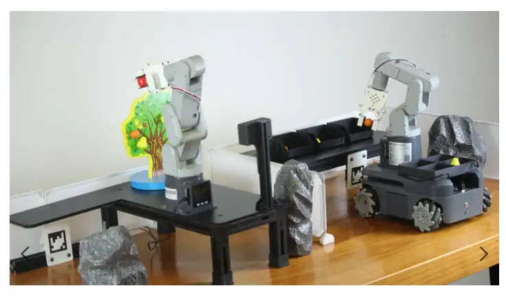 Robotics-6-Axis Robô Composto com Visão 3D, Robótica Educação Solução