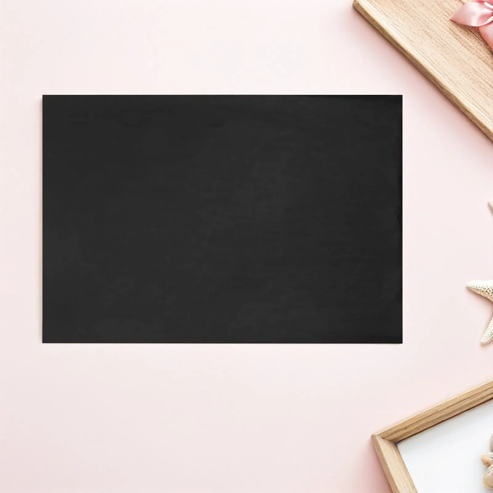 

100 Sheets Black Tissue Paper 35x50cm Premium Craft Wrapping for Birthday Present Packaging Floral Displays DIY Decoration