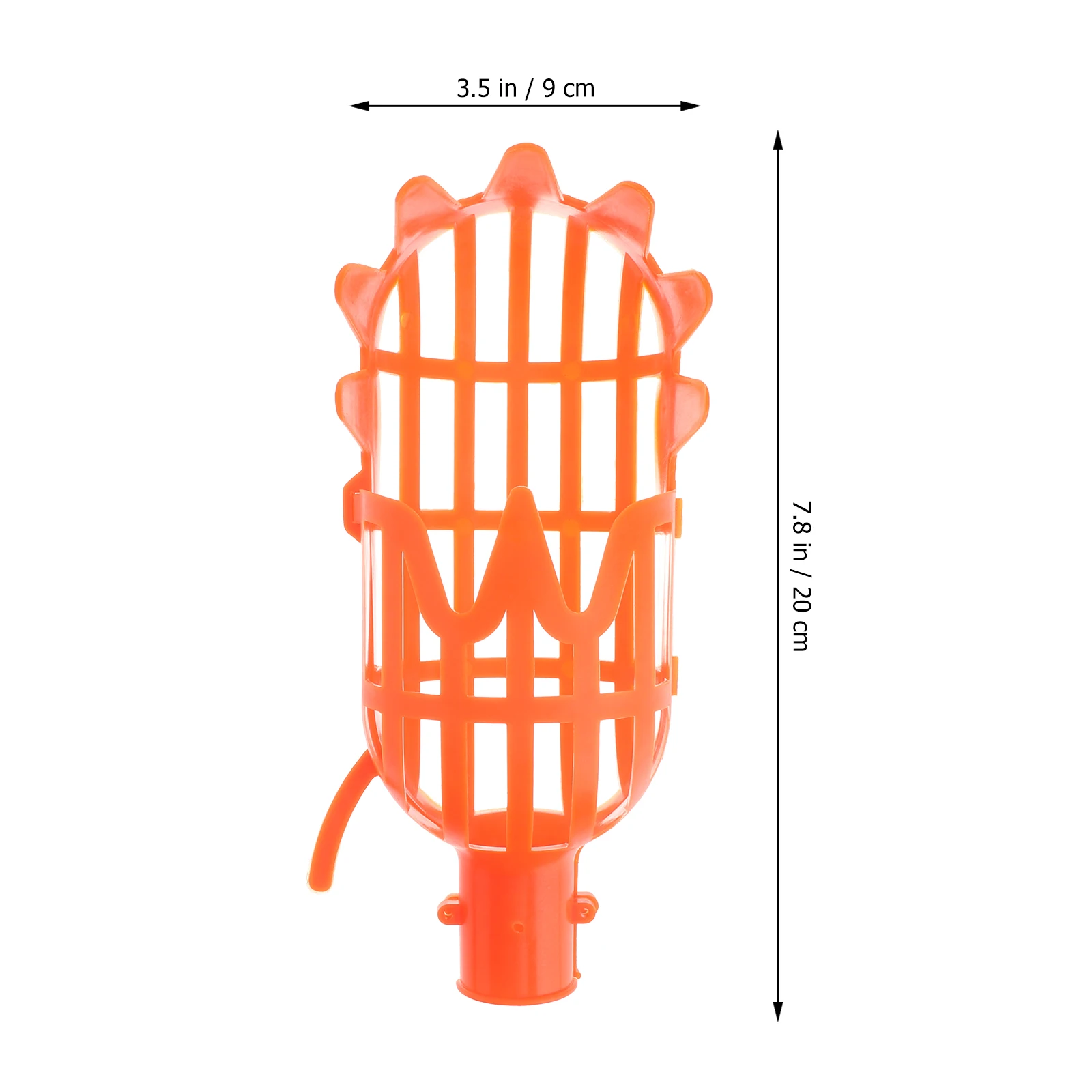 

2pcs Picker Baskets Orchard Tools Fruit Harvester Attachment Labor-Saving Fruit Picker For Apple Orange Mango Harvest Garden
