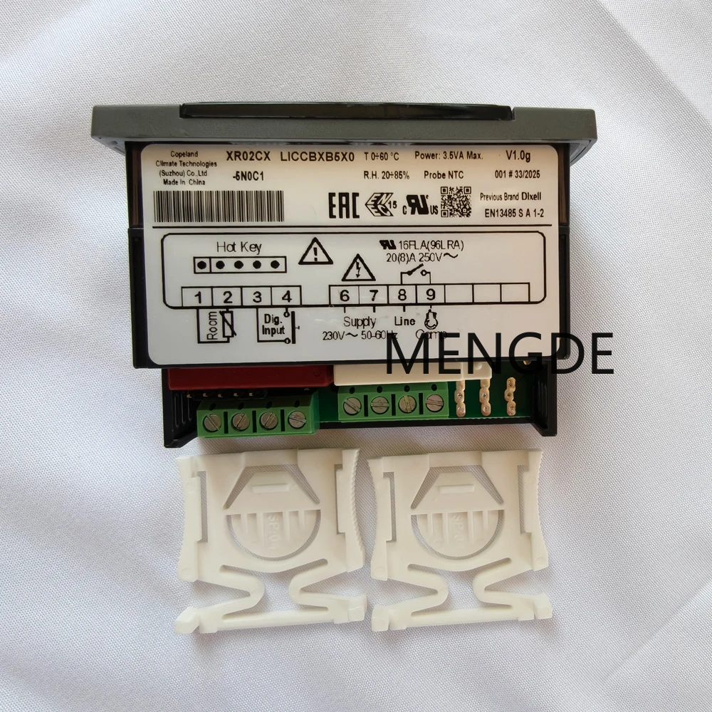 XR02CX-5N0C1 Dixell電子温度コントローラー LICCBXB5X0 XR02CX 220V 冷凍庫冷蔵庫サーモスタットリレー 新品オリジナル