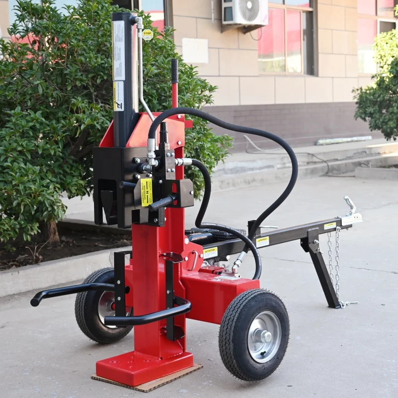 

15/8 Ton Hydraulic Wood Log Splitter Engine High Carbon Steel Construction Easy Operation