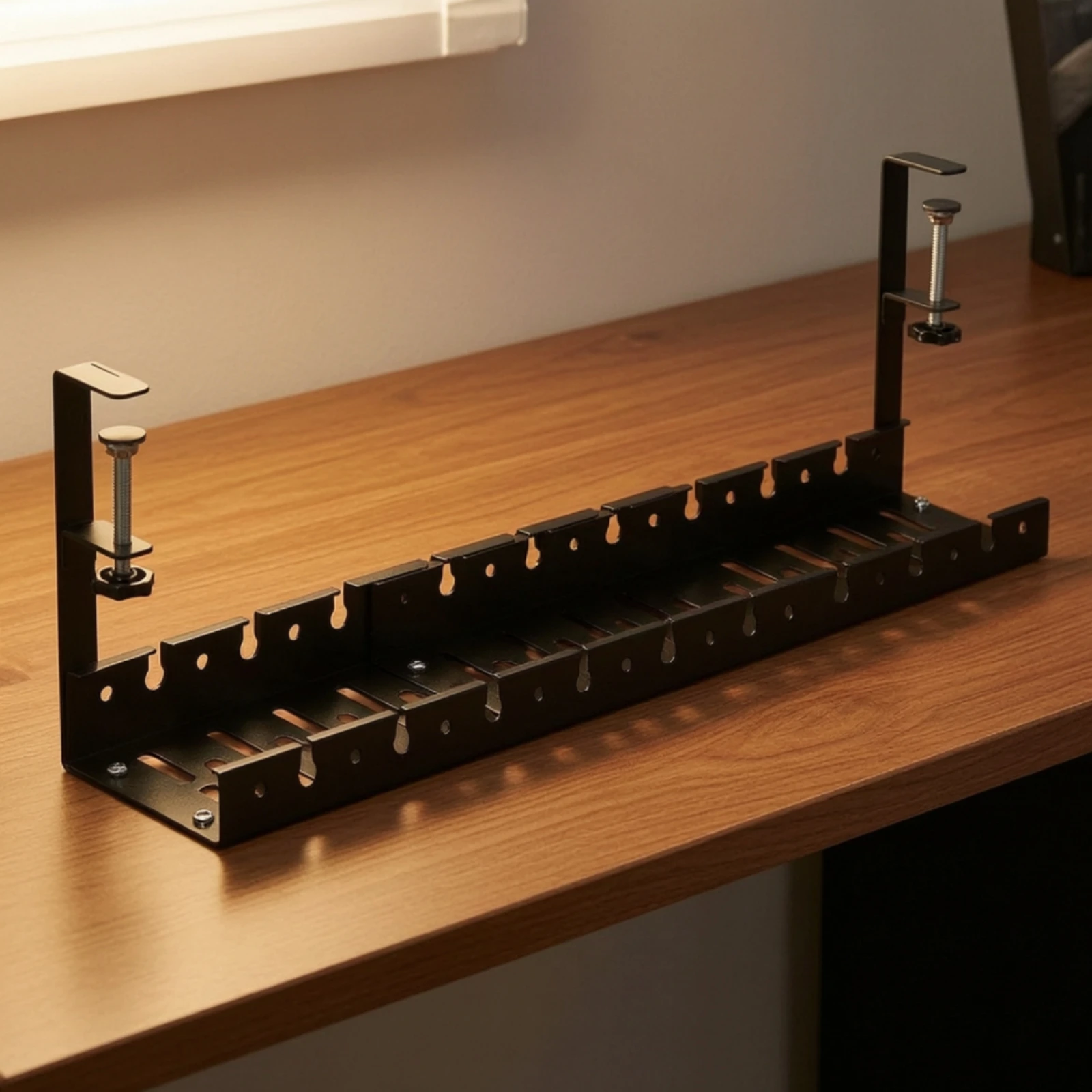 Desk Wire Organizer Breathable - đánh giá và giá Cable Tray Under Desk
