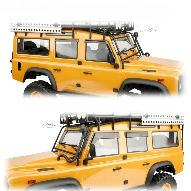 Plastica Simulare Finestra Blocco Pioggia per 1/10 RC Crawler Auto Traxxas TRX4 Defender AXIAL SCX10 Accessori