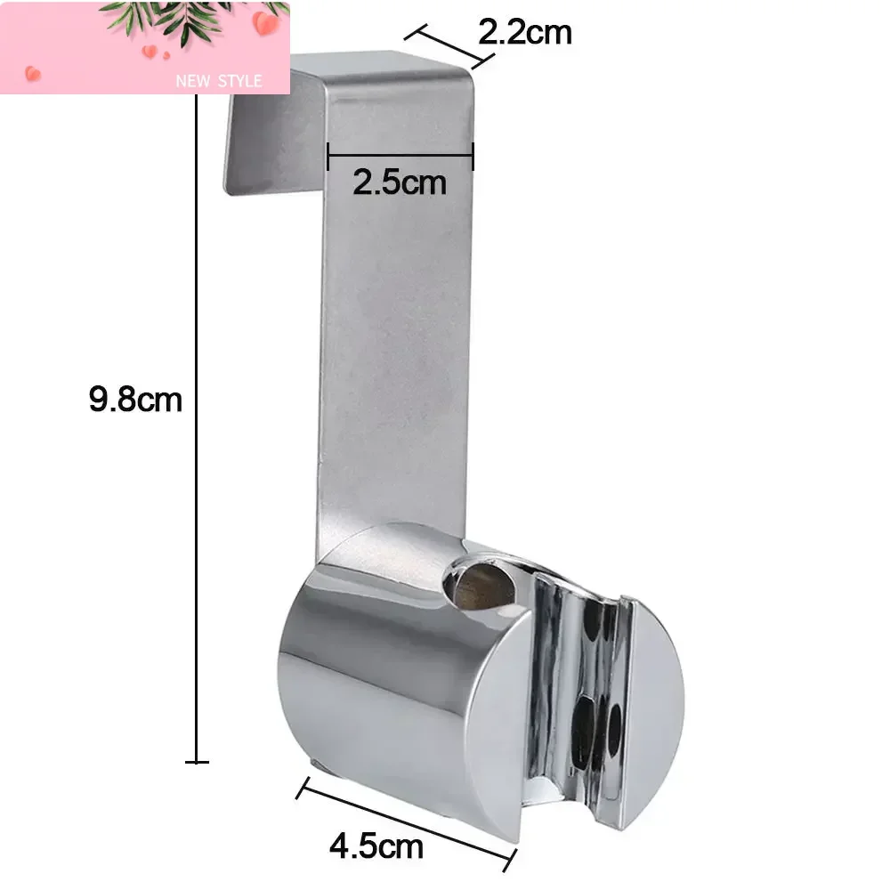 

Кронштейн для унитаза, вешалка для биде, оборудование для ванной комнаты, держатель распылителя для биде, без перфорации, ручной крючок для душевой палочки из нержавеющей стали