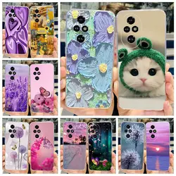 For Honor 200 Pro Case ELP-AN00 New Fashion Painted Cover Clear Silicone Phone Cases For Honor 200 Lite Honor200 Pro Soft Fundas