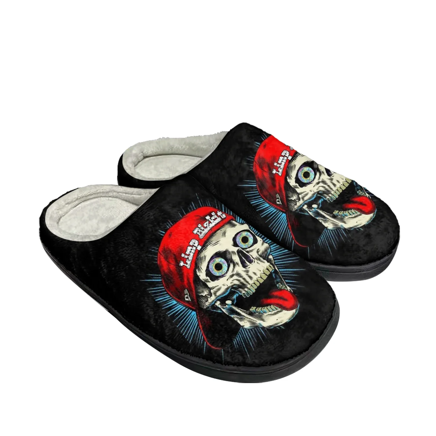 

Limp Bizkit Rock Band Home Cotton Slippers Mens Womens Teenager Fashion Plush Bedroom Casual Keep Warm Shoes Tailor Made Slipper