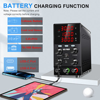 30V 10A Battery Charging DC Laboratory Power Supply 60v 5a 120v 3a With Type-C Port, Adjustable Bench Source Voltage Regulator