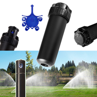 40°~360° Adjustable Underground Rotating Sprinkler 1/2\