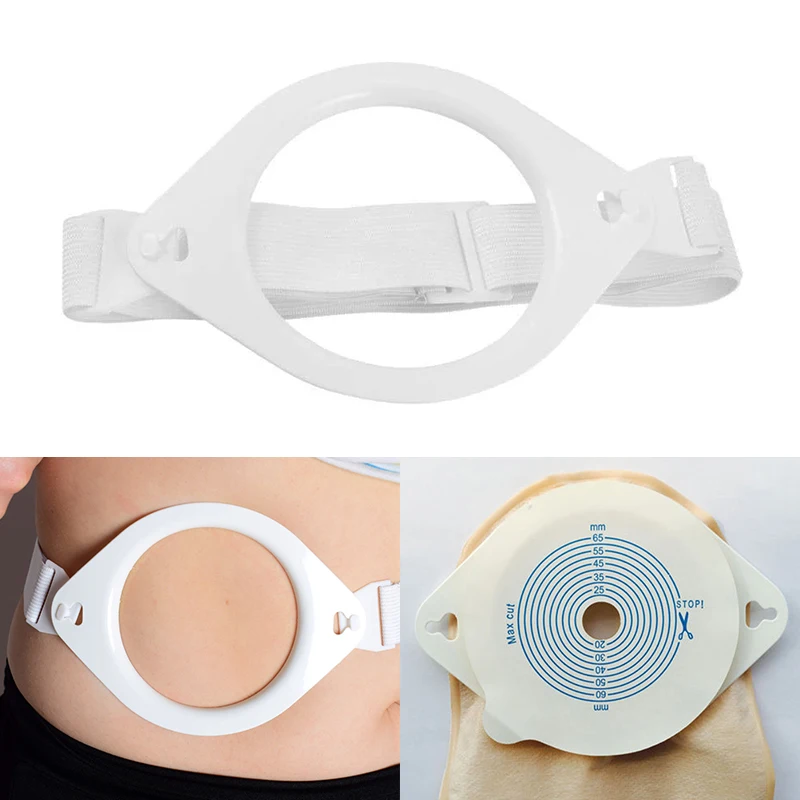 

Adjustable Pouch Reinforcement Waistband Colostomy Pouch Fixation Strong Bonding Prevents Shifting Or Falling