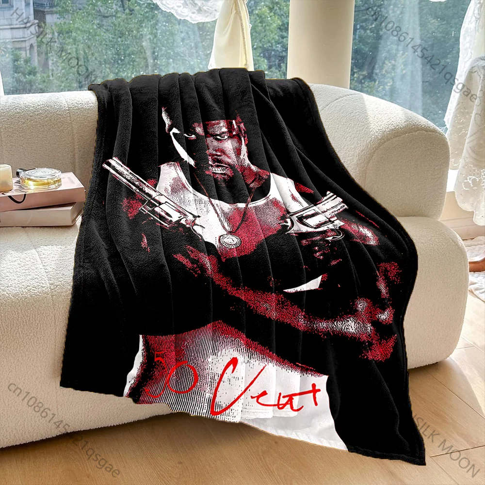 Black background two guns necklace Print Adult Children Warm Blankets Home Travel Car Soft Comfortable Suitable for all seasons
