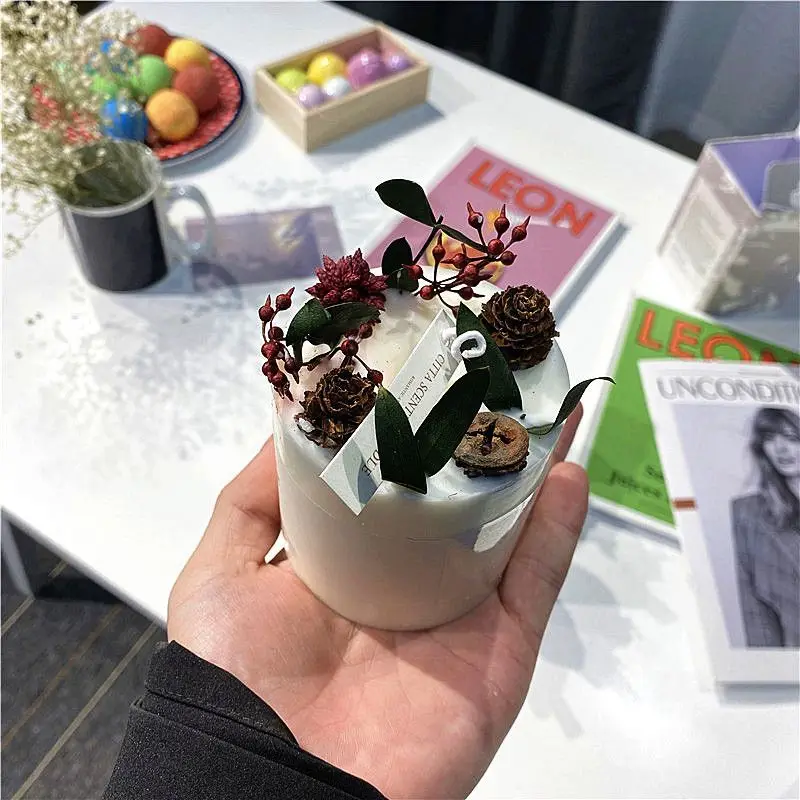 2025 Mori Eternal Dried Flower Fragrance Candle Gift Box