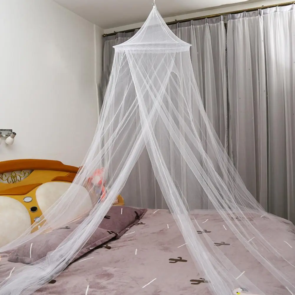 Ceiling Tent Solid Color Hanging Net Canopy Polyester Modern 1 5 M 1 8M Bed Ceiling Tent