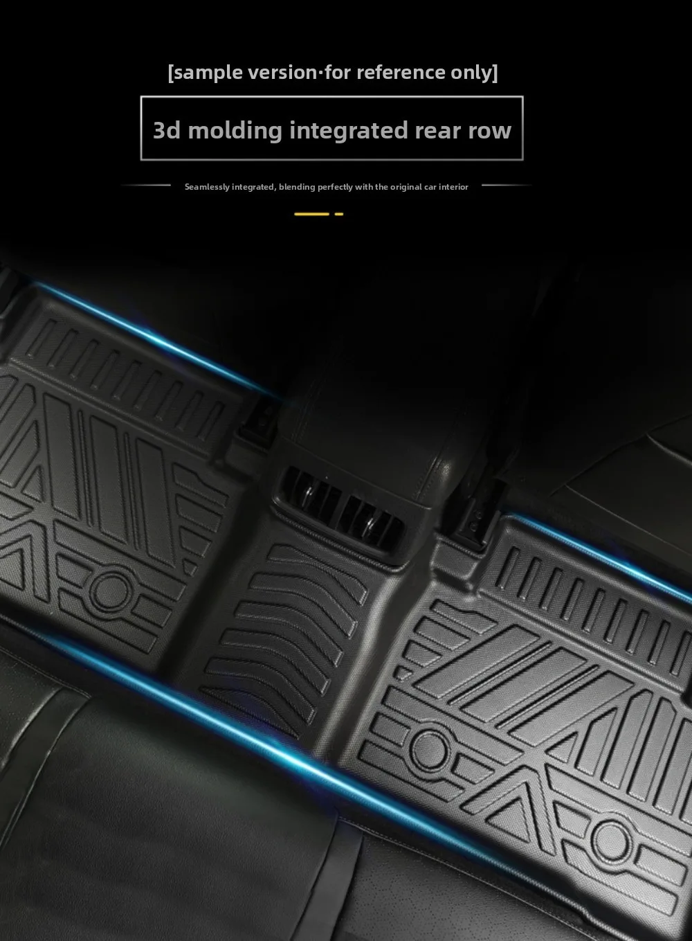 TPE floor mats for the 2025 Jeep Wrangler five-door (RHD) rubber door sills; waterproof, wear-resistant, and odorless. - view 5