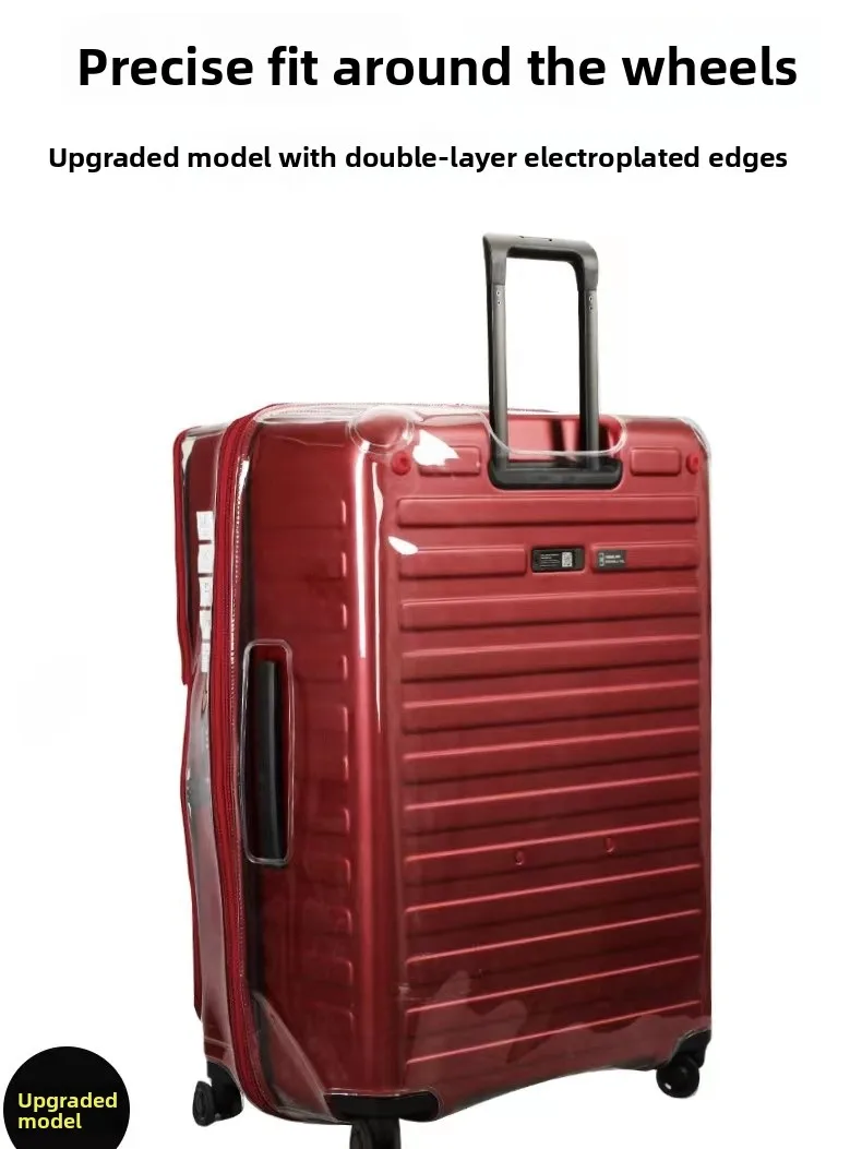 er LOJEL Lage Cover Protective Dustproof Cover for Front Opening Suitcase Non-Removable with Extension Handle Bag