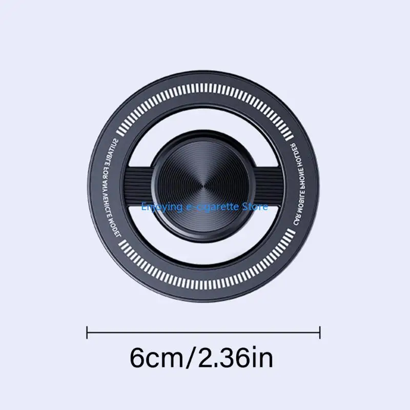 Metall ABS magnetischer Autotelefonhalterkopf 6 2 36 Zoll runde Adapter 17 mm Sockel Y4QF – Detail 6