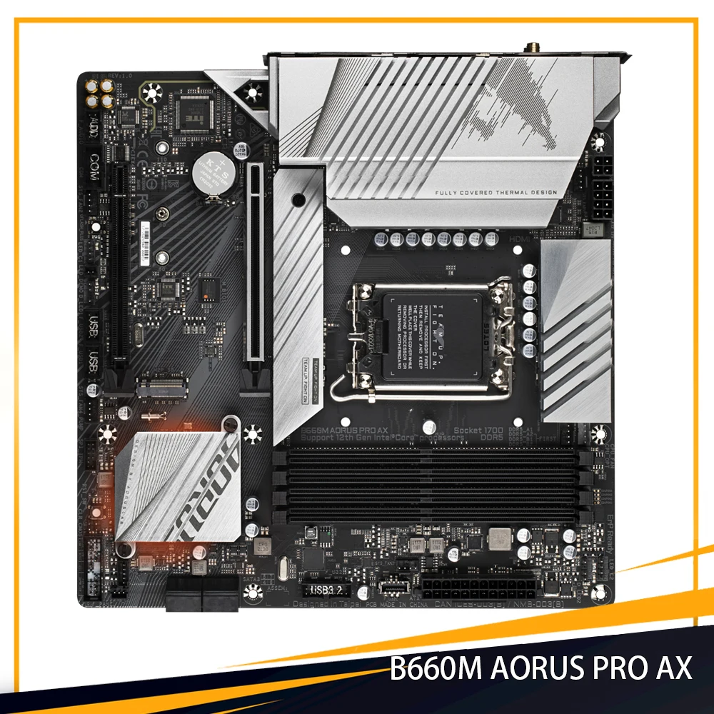 B660M AORUS PRO AX DDR5 For Gigabyte LGA1700 Support 12th CPU 4*DDR5 128GB Micro ATX Desktop Motherboard