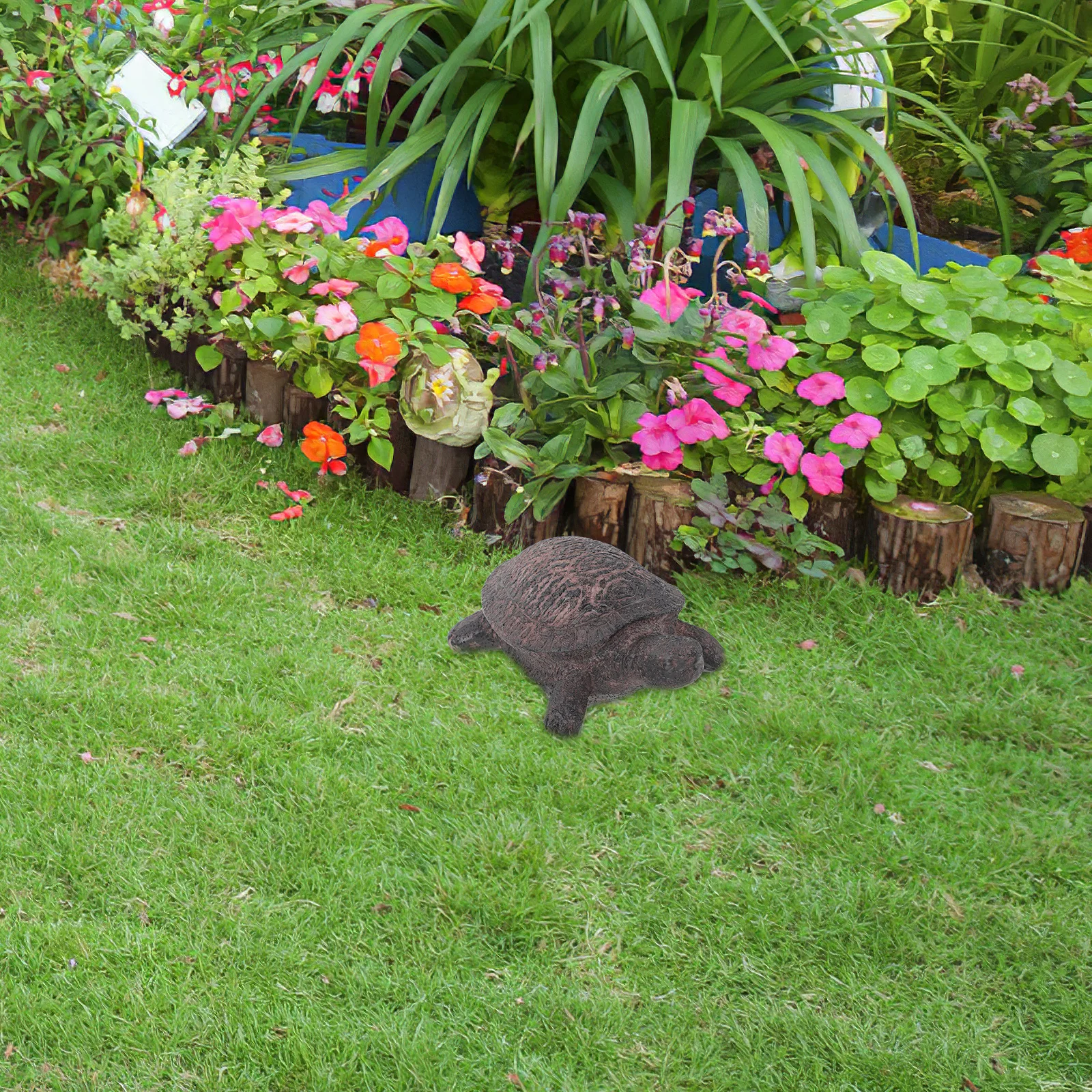 السلحفاة مفتاح المخفي في الهواء الطلق الراتنج مظهر وهمية مفتاح صندوق تخزين حديقة مفاتيح احتياطية حامل ساحة ديكور مقاوم للماء #6