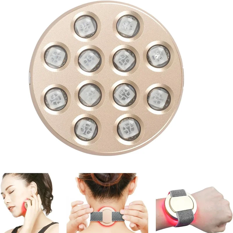 

Mini Red Light Therapy Lamp - Handheld Infrared Device for Skin Rejuvenation, Muscle Pain Relief & Rehabilitation
