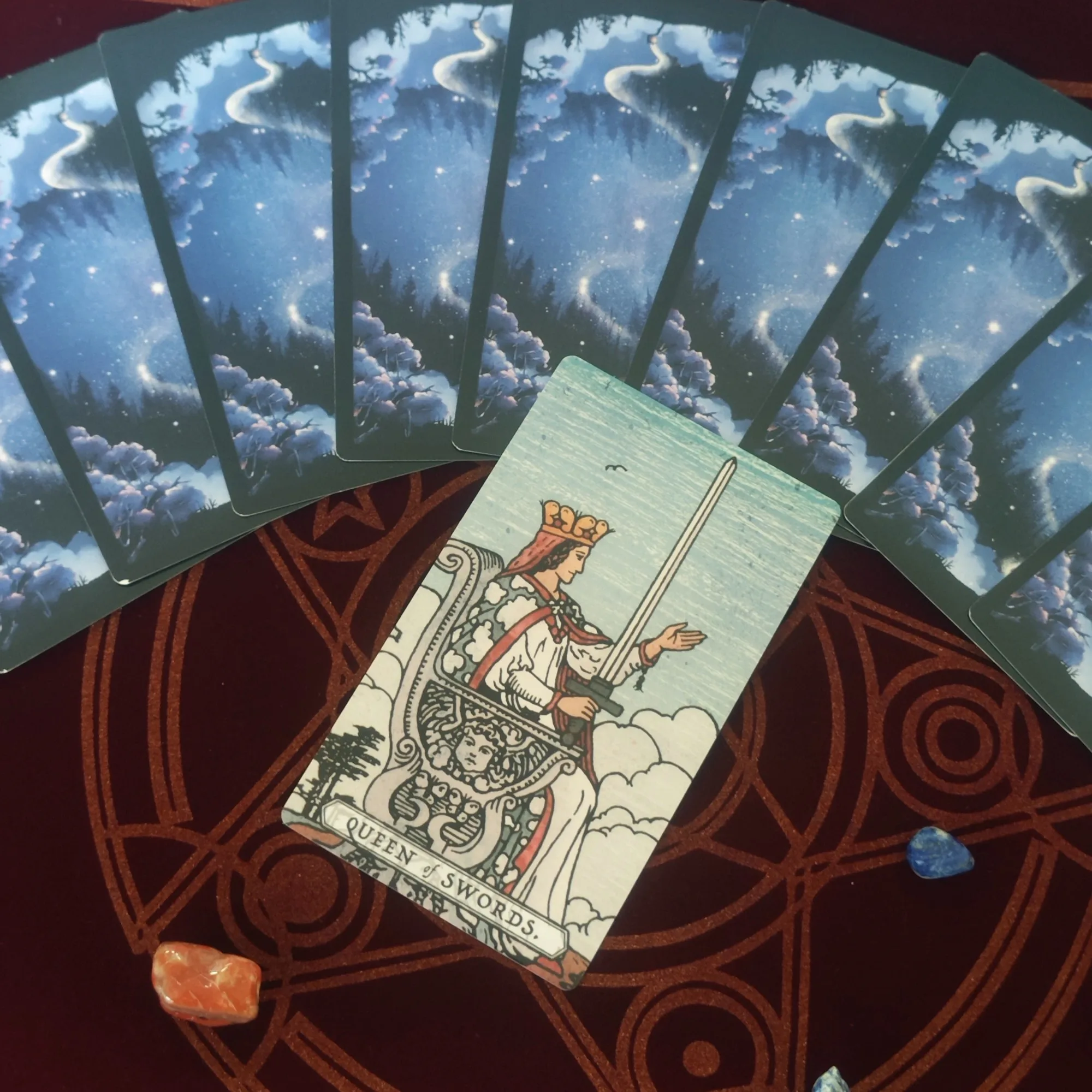 12 * 7 cm Ringen van Fortuin Tarot met houtnerf texturen 78 stuks Tarotkaarten Morandi Palette om traditioneel RWS Imagery te verbeelding