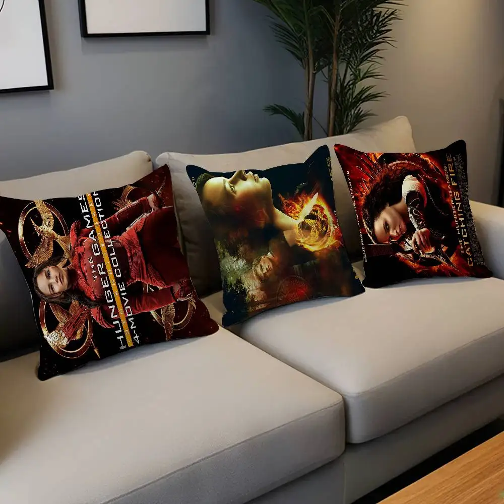 فيلم لعبة الجوع 45*45 سنتيمتر غطاء الوسادة وسادة غطاء ديكور المخدة المنزل المخدة لوسادة الأريكة #6