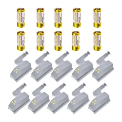 10Pcs/Set Kitchen Cupboard Lights LED Inner Hinge Lamp Lighting for Bedroom Wardrobe Closet Under Cabinet Lights