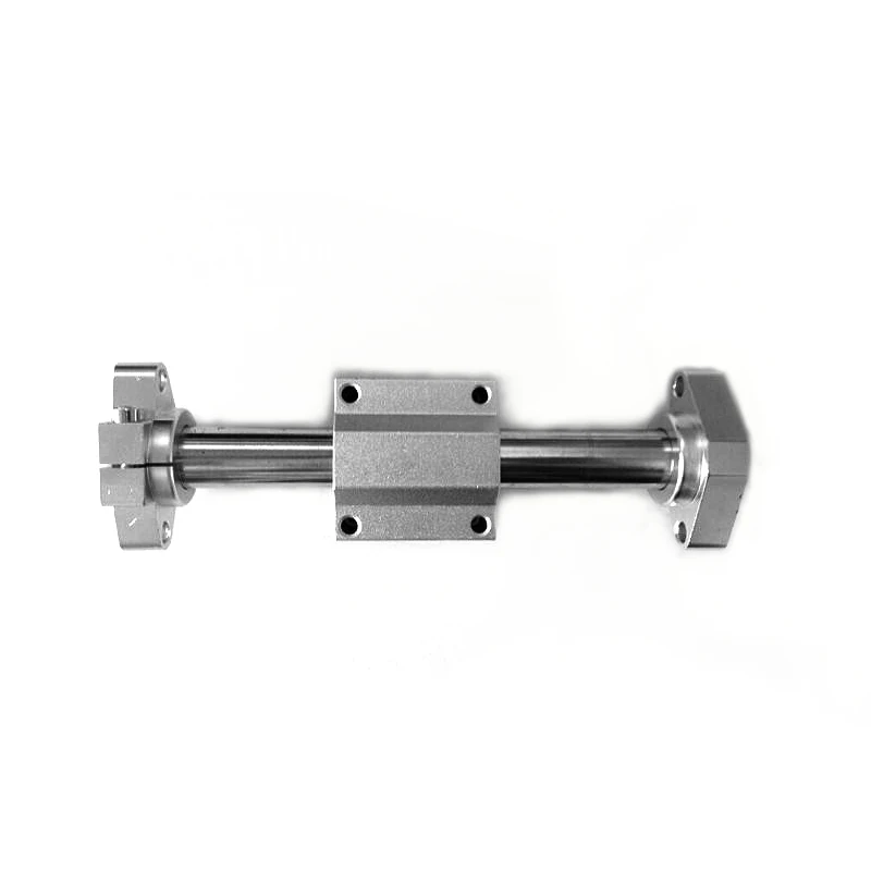 

2Pcs 10mm - L650mm Linear Round Shaft + 4 SHF10 Shaft Support + 4 SCS10UU Linear Block Unit